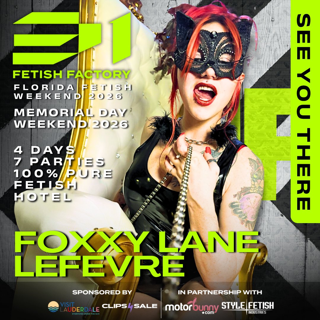 Fetish Factory tweet media