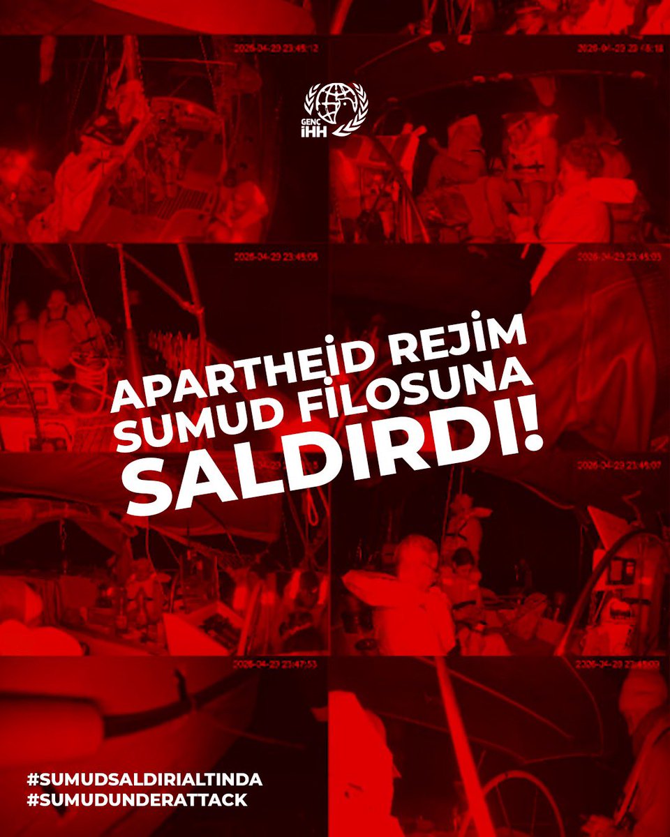 istanbulgencihh's tweet photo. Apartheid Rejim Sumud Filosuna Saldırdı!

#SumudSaldırıAltında
#SumudUnderAttack https://t.co/cAjZb5GwRI