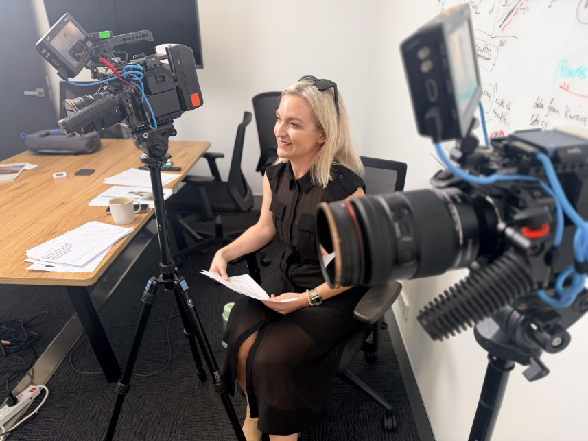 ironbarkmarket's tweet image. 🎬 BTS ⚙️ @IronbarkMarket Director, Hannah Frankish and Lestrade Digital Producer, Hugh Whitehouse, recently enjoyed #filming the team at #EirichAustralia to capture #content for their updated corporate #video. Watch this space for the full video suite!