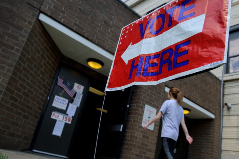 OANN's tweet image. W. Va. Voter Realignment: GOP registration surges as thousands flip before primary deadline