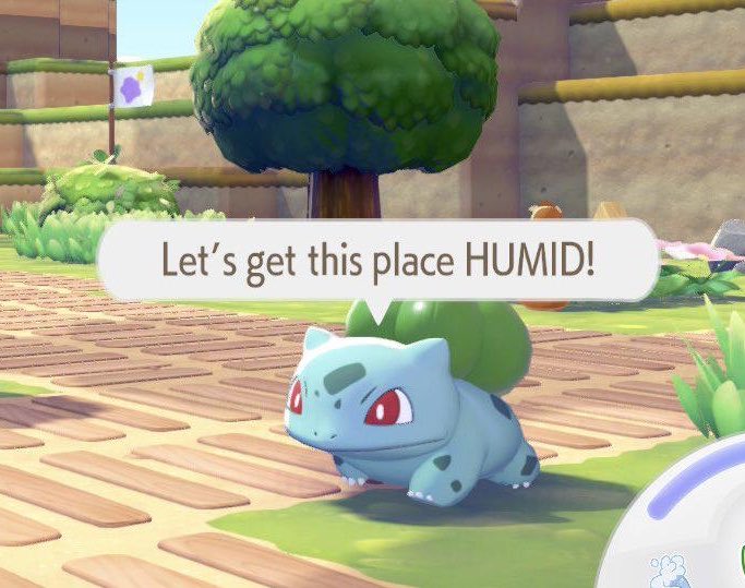 Opening all the windows in my house while it’s raining feeling like bulbasaur pokopia