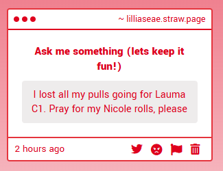 lilliaseae's tweet image. #kurogimmicks no im hogging all the luck i want it for myself #selfish #egoistic