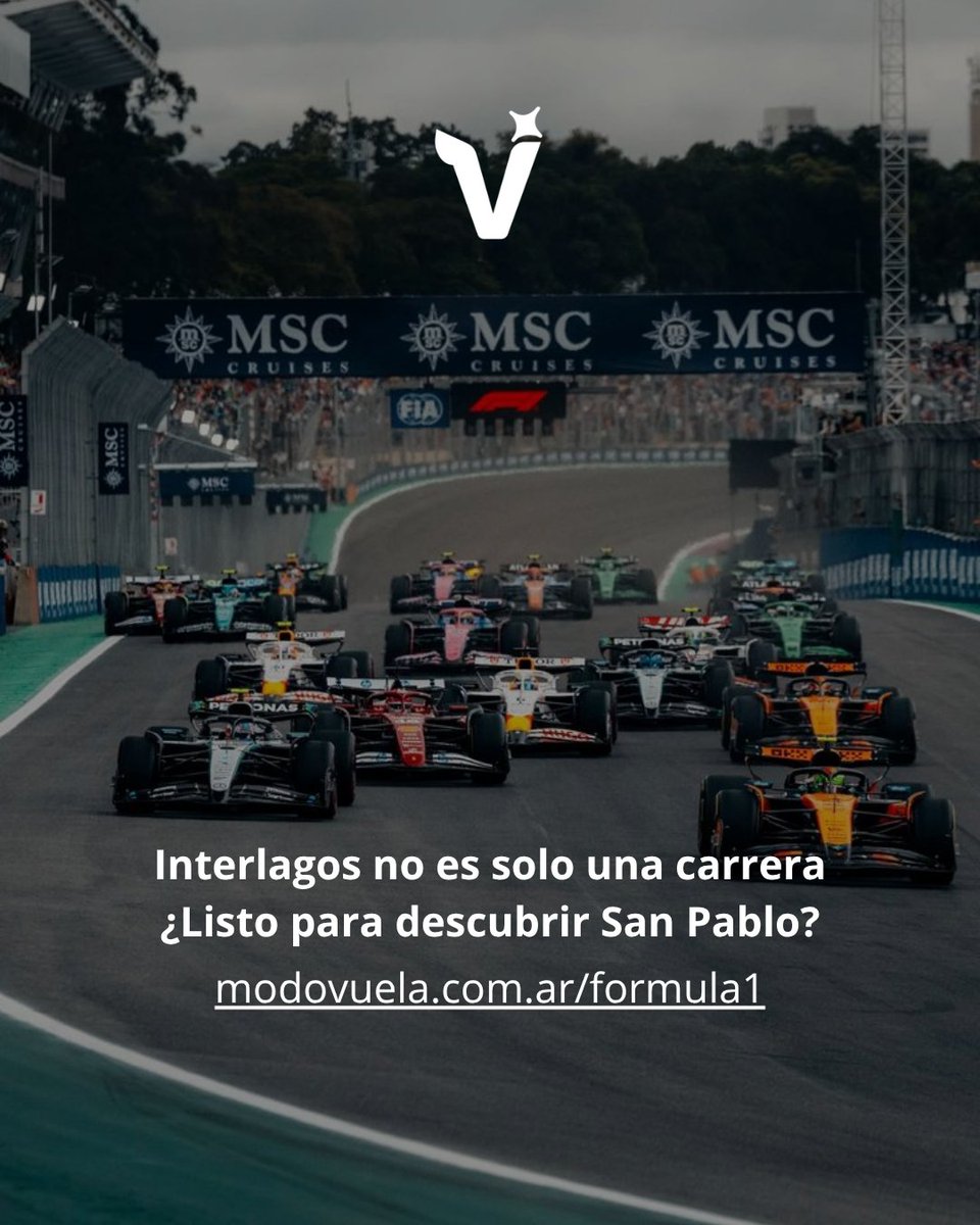 5 cosas que no sabías de vivir Interlagos 🛣️

1. São Paulo se transforma durante esa semana
2. La clasificación se vive casi como otra carrera
3. La previa fuera del circuito es parte del viaje
4. Interlagos se escucha antes de verse
5. Cuando termina, queres volver