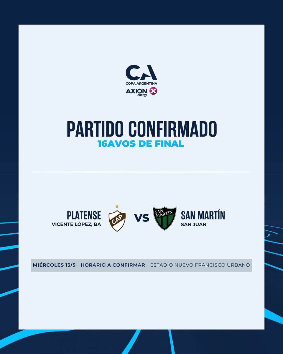 Copa Argentina AXION energy tweet media