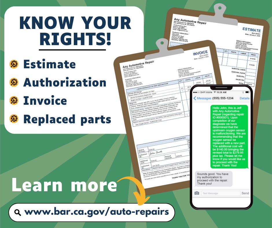 Bureau of Automotive Repair tweet media