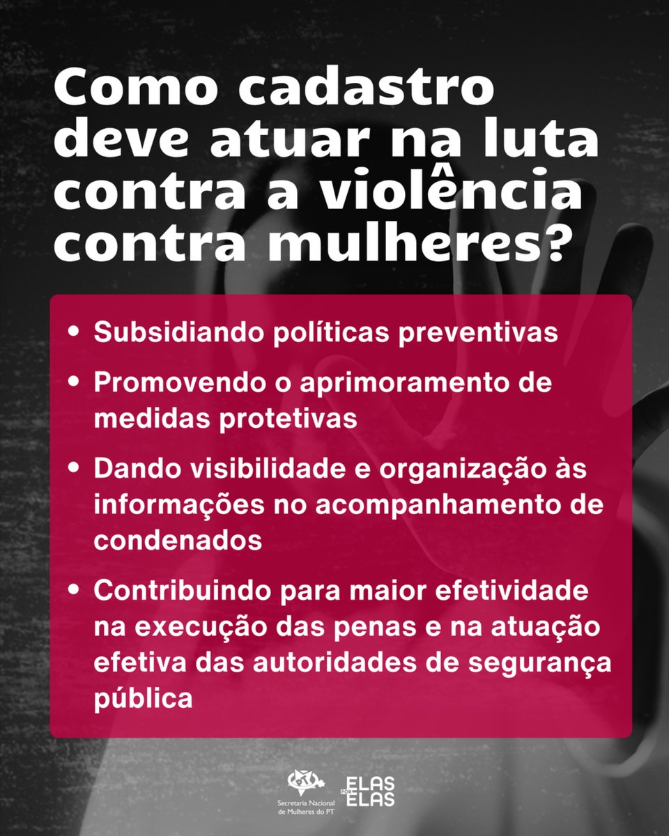 Secretaria Nacional de Mulheres do PT tweet media