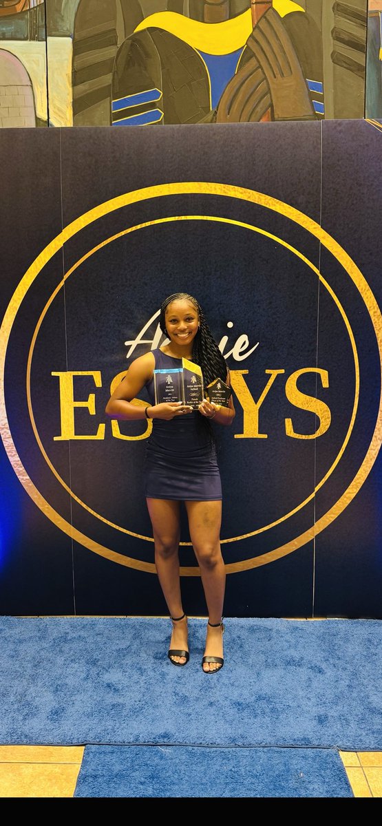 Aniya4Merritt's tweet photo. Great night at NC A&amp;T ESPYS Awards Ceremony. For my freshman year of college I was awarded 2026 Softball Freshman of The Year, 2026 Rookie of the Year and 2026 Academic Athlete of The Year with a 4.0. ⁦@ChrisStilesRob⁩ ⁦@justfactsmaam⁩ https://t.co/zJVIbJx7XO