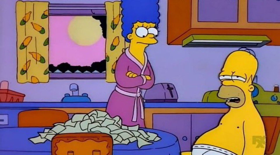 homero estuviste toda la tarde leyendo para comu 2? 

marge creo que quiero matar al pato donald