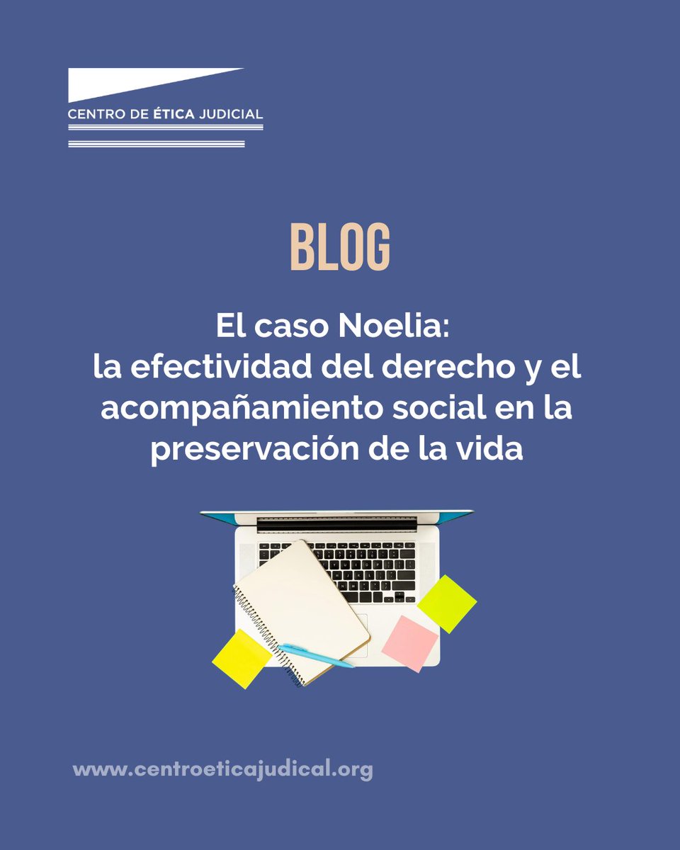 CEJ_Mx's tweet image. 📌 El caso de Noelia plantea una reflexión profunda en torno a la dignidad humana, el papel del derecho y el acompañamiento social frente al sufrimiento.

En nuestro #blog más reciente, analizamos algunos de los desafíos que este tipo de casos suponen para la función