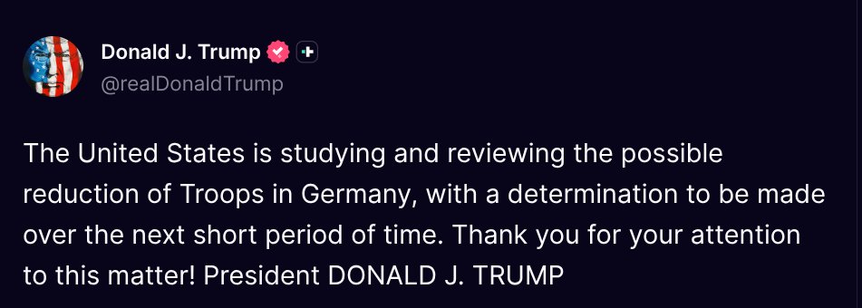 Fan Donald J. Trump 🇺🇸 TRUTH POSTS tweet media