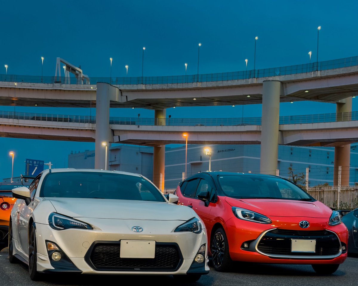 sho_aqua_z's tweet image. 久々にこくてん君と密会
短時間だったけど、ありがとうございます🙏

#zn6 #AQUA #アクア #トヨタ #Toyota #大黒 #車好きな人と繋がりたい