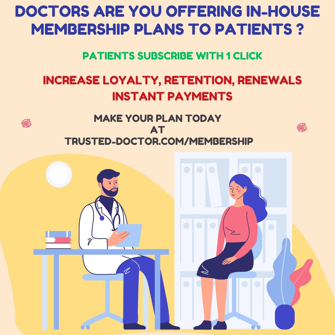 trusted_doctor's tweet image. Trusted-doctor.com

Doctors :   Let 2+ million patients find you. 
            Free software to improve office production by 35%

Patients:   Find top-rated &amp;amp; verified doctors 
            100% genuine reviews

#doctors #health #dentist #care #sick #chiropractor  #healthcare