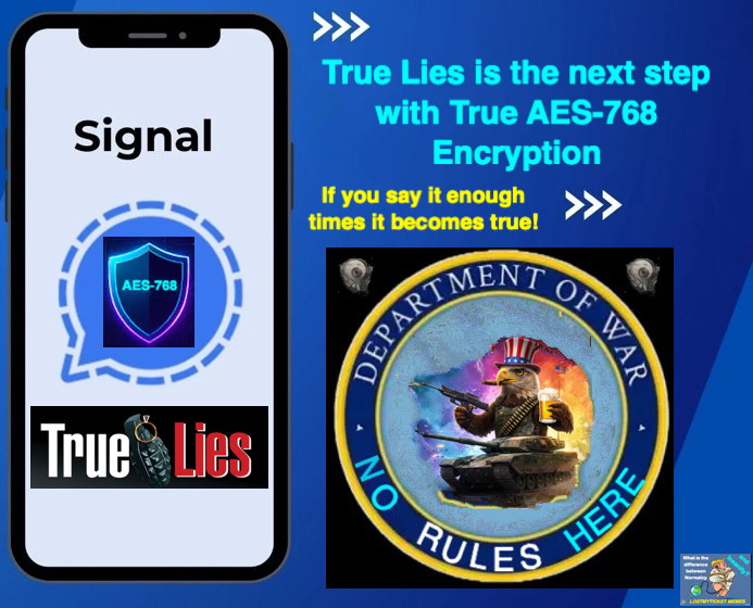 OsserBob's tweet image. Pete Hegseth announces new contract with Signal to create the most secure, Military grade communications app. Trump Approved with a direct link to Truth Social, soon to be called True Lies

#DOW #PeteHegseth #signalgate