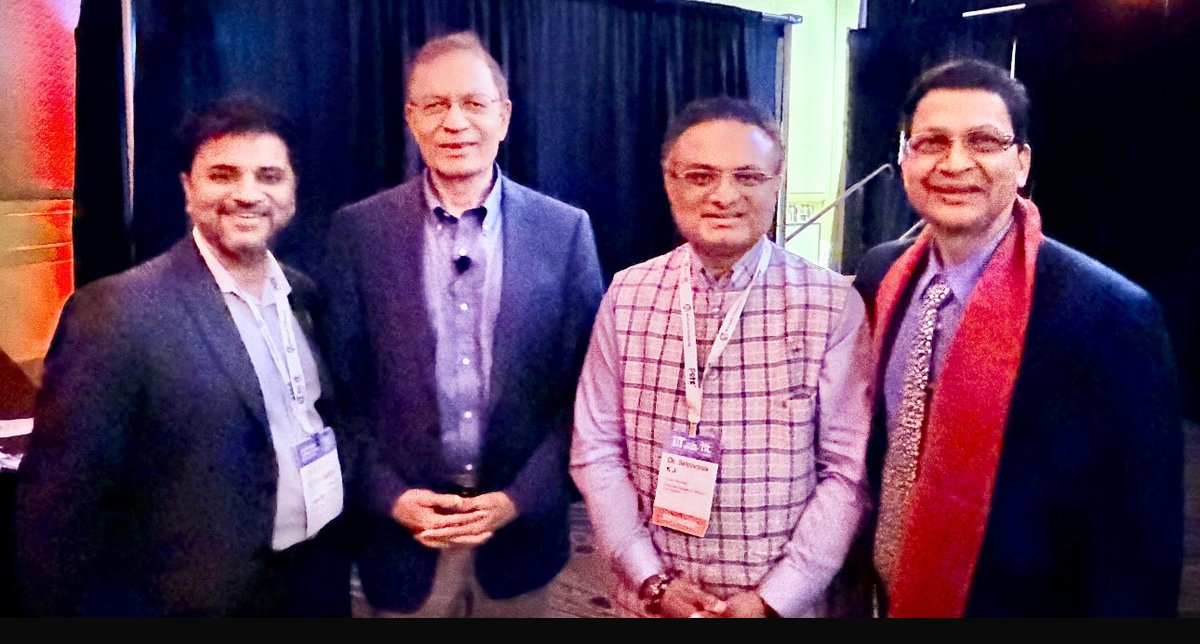 CGILosAngeles's tweet image. On the sidelines of #IIT2026 CG @drkjsrini had a good discussion with Jay Chaudhry, CEO of @zscaler and Shashi Tripathi, Chairman of the IIT2026 Global Conference @paniit_usa on Opportunities for Indian Investors, Entrepreneurs, talent in US and how to expand #Indian presence