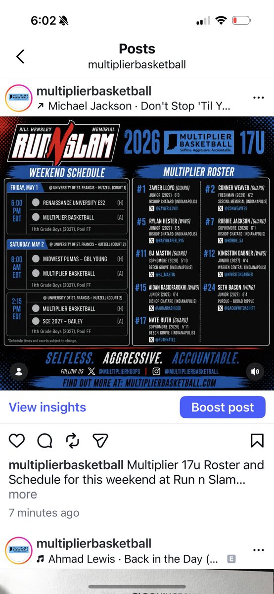 MULTIPLIER BASKETBALL tweet media