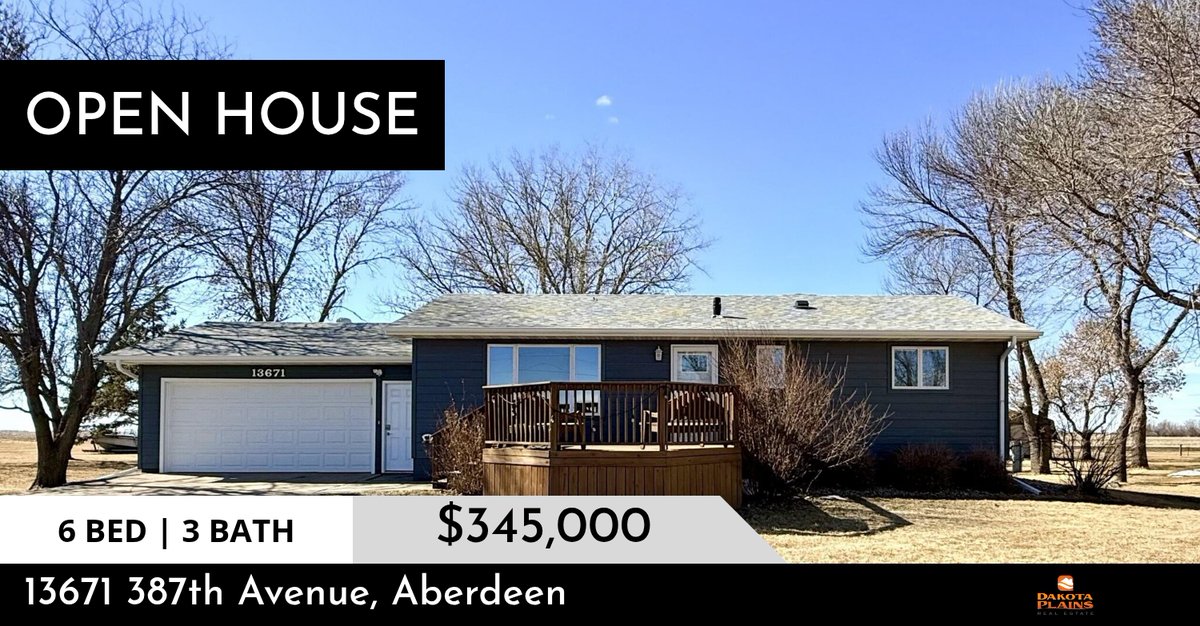 danellemcmaster's tweet photo. Open House – $345,000 
Please join me, Saturday, May 2nd | 1:00–2:30 PM 

Looking for space to spread out? This spacious one-level home offers 6 bedrooms, 3 baths, and 3,144 sq. ft. of living space on a .5-acre lot in a pea... https://t.co/uib7Rucp2E https://t.co/Zo3i3g7XPD