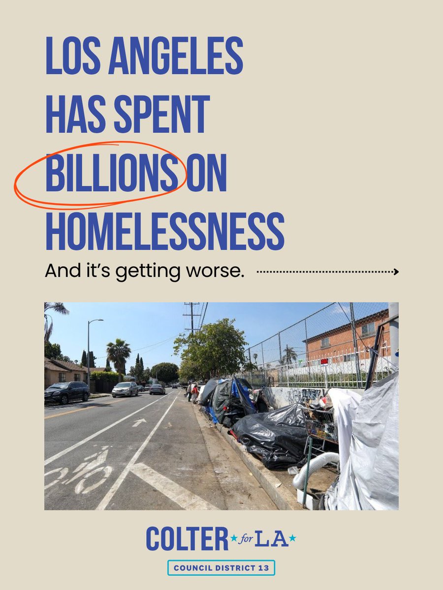 Colter Carlisle for LA City Council tweet media