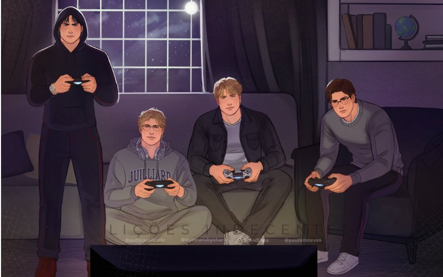 LERIAM PELA ILUSTRAÇÃO? 🩷✨

4 autoras 
4 clichê invertido 
4 nerds virgens