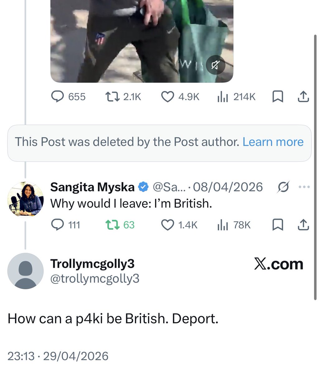 Sangita Myska tweet media