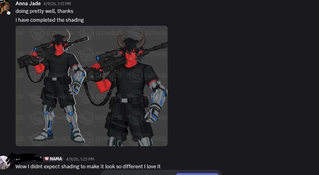 Its_Annahere's tweet image. That moment when shading brings everything to life ✨

#digitalart #artistlife #artprocess #beforeandafter #shading #rendering #artprogress #clientwork