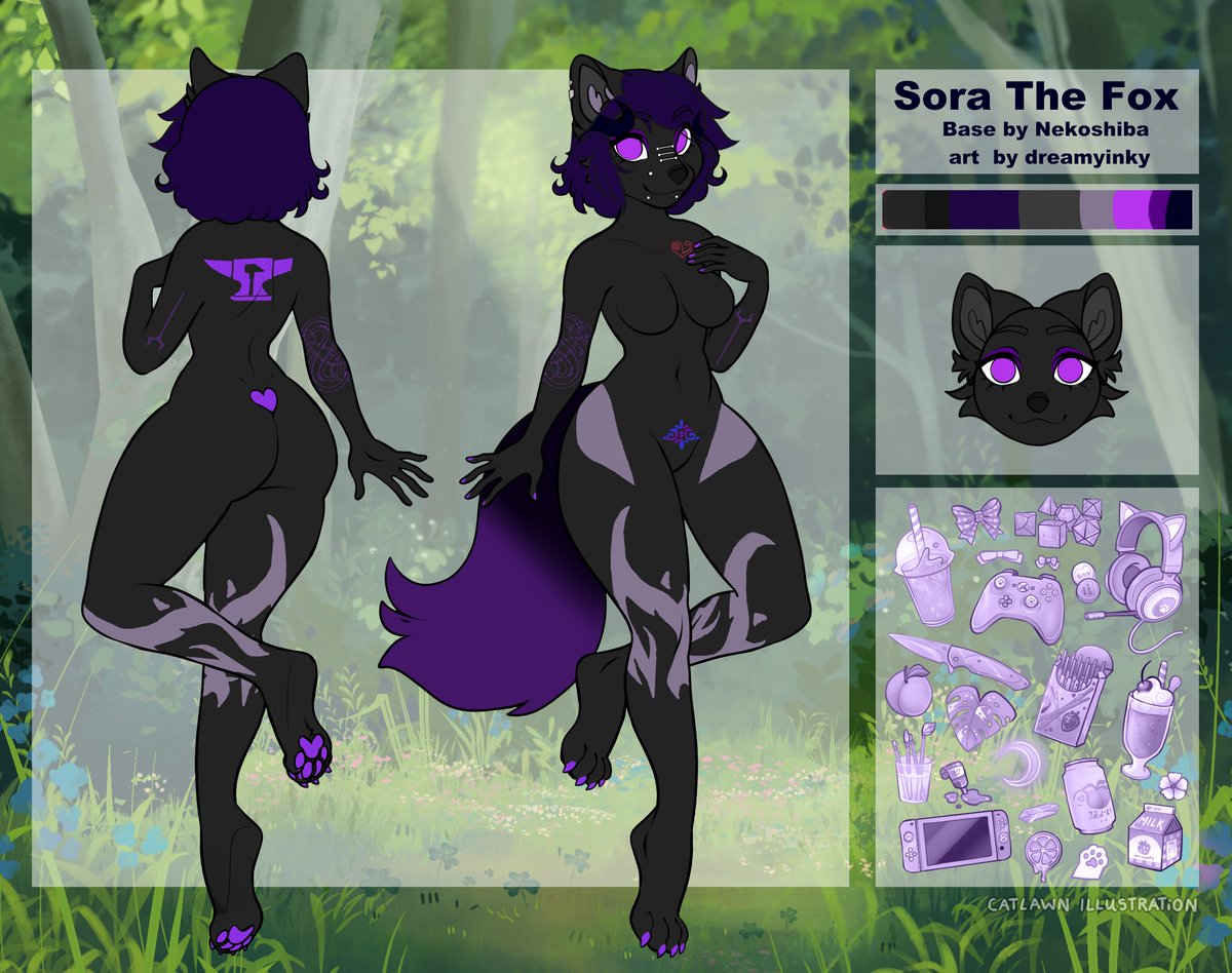 sorathelewdfoxy tweet media