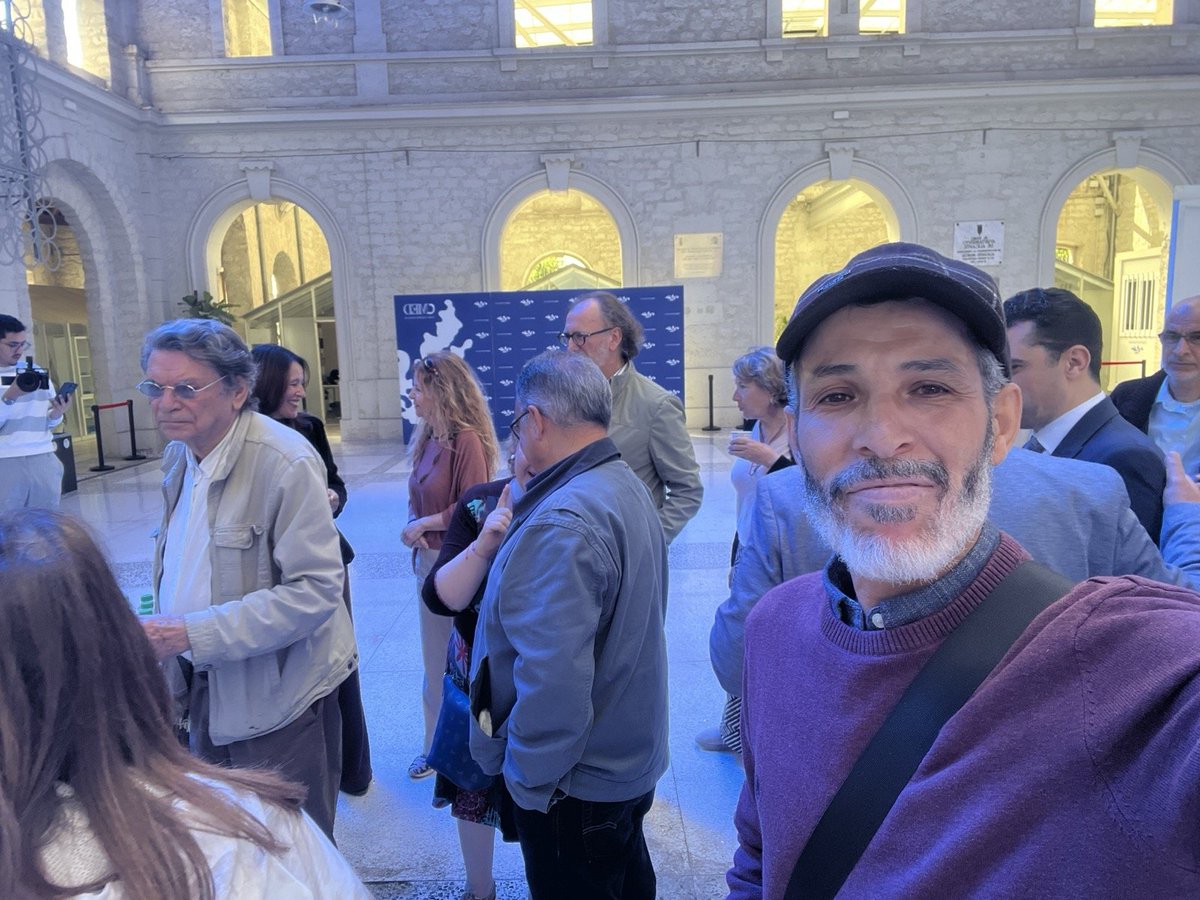 Ahmedelfarrek's tweet image. Hoy en Casa Mediterráneo #Alicante