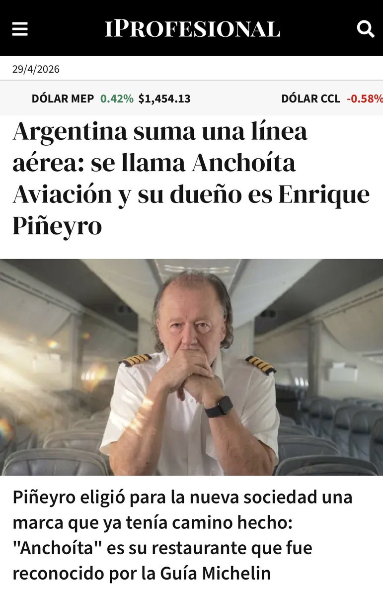 Enrique Piñeyro tweet media