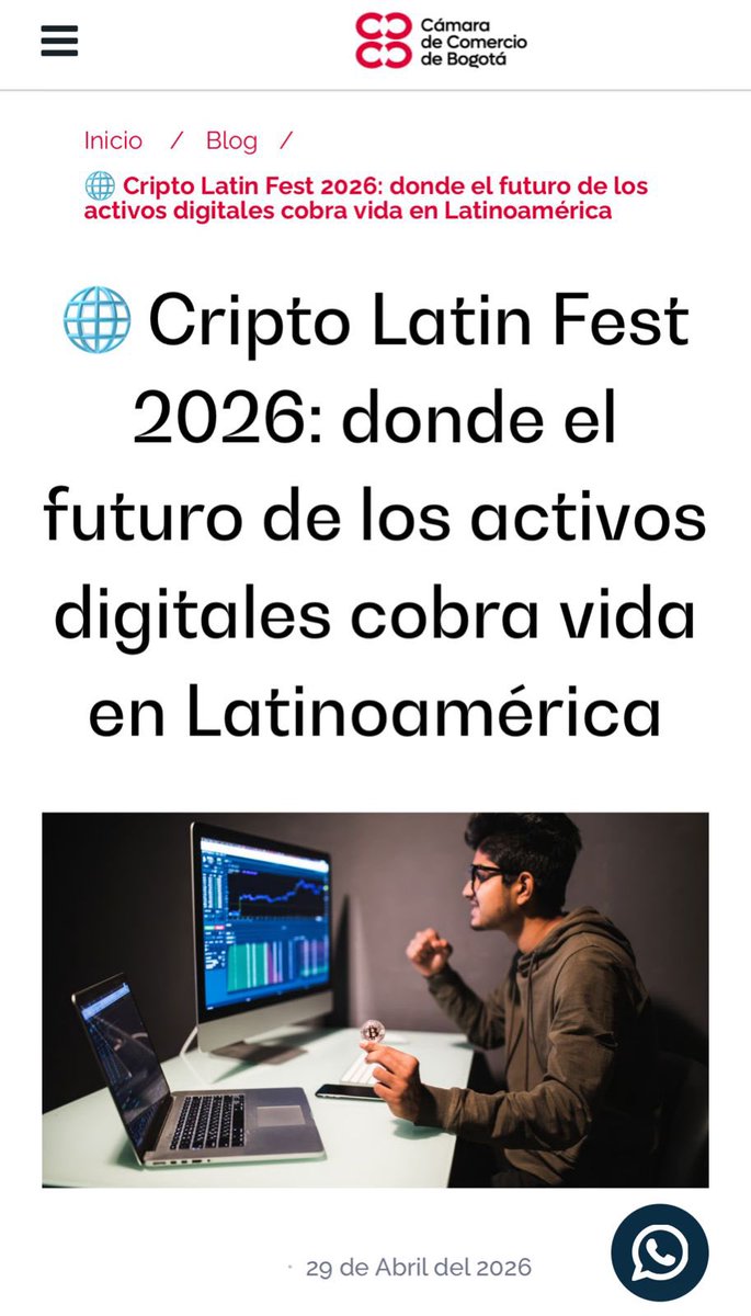 Cripto Latin Fest tweet media