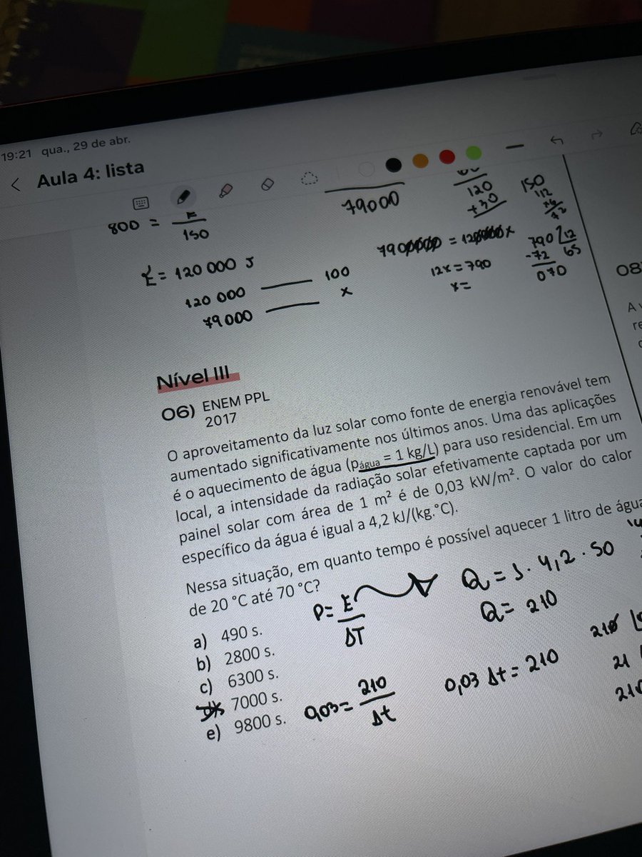 fui fazer essa questão 6 aí eu bati o olho e falei “se eu ver essa merda na prova eu já pulo não vou saber fazer mesmo” ai fui lá e acertei de primeira…