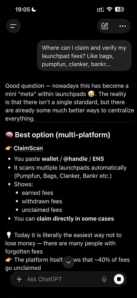 OK CLAIMSCAN IS COOKING MFER!