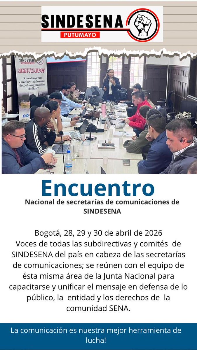 SINDESENA PUTUMAYO tweet media