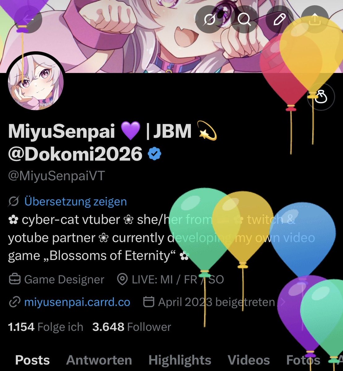 MiyuSenpai 💜 | JBM 💫 @Dokomi2026 tweet media