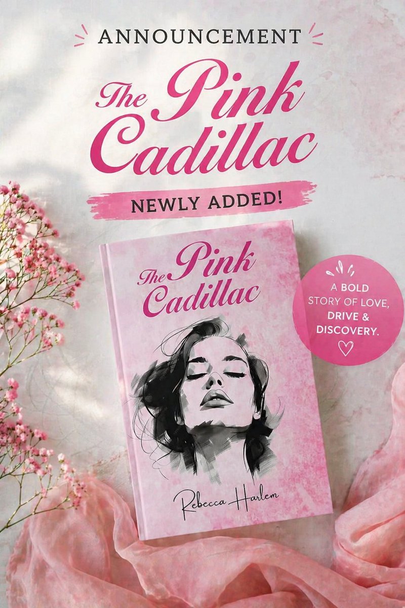 thereviewu5224's tweet image. 💖 The Pink Cadillac by Rebecca Harlem

A bold story of love, longing, and self-discovery—where life’s unexpected setbacks become the beginning of something extraordinary.

#RomanceReads #BookLovers #NewRelease #FictionReads #MustRead