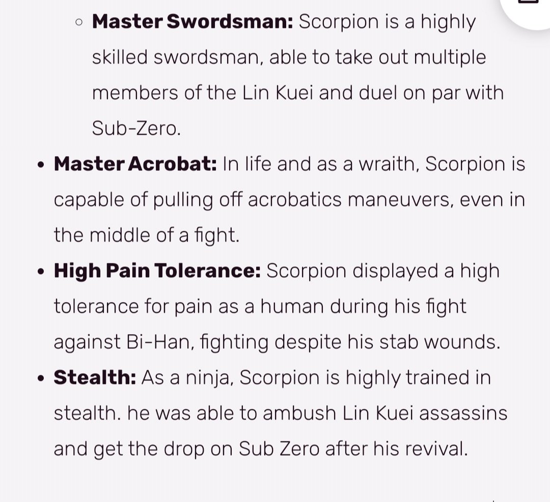 Grandmaster Hanzo Hasashi: Scorpion ๐ฆ tweet media
