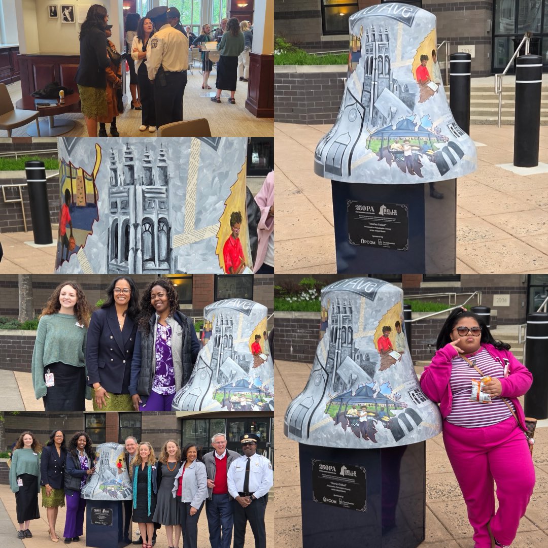 PPD19Dist's tweet photo. As we celebrate 250 years of freedom, communities across Pennsylvania are coming together for the Bells Across PA initiative—honoring our history by welcoming the ringing of neighborhood bells. 🇺🇸🔔

#BellsAcrossPA #America250 #Liberty #Community #History #PennsylvaniaProud https://t.co/8DstLuW13g
