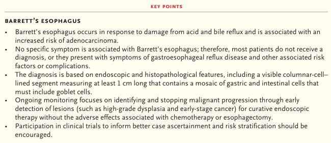 MHcsba's tweet image. New England Journal of Medicine (NEJM) 2026: Esófago de Barret
DOI:10.1056/NEJMcp2506887
#MedEd #MedTwitter #MedX
medicina-interna.org