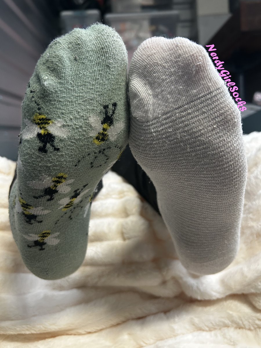 NerdyGirlSocks's tweet image. Some solo shots from the same day I did the collab with @PtqueenIg. Just look at those cute mismatched socks, one hers, one mine.
Should I post more of my solo pics from this set? Lmk! 🥰

#socks #feet #mismatched #fypシ゚ #girlsinsocks #explore #selling #rt #feetnetwork
