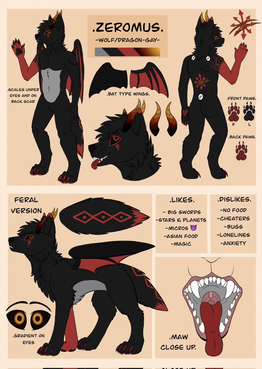 Zeromus the Chaos Wolf tweet media
