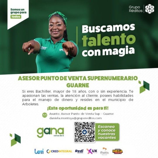 EmpleosColomb's tweet image. Trabajo sí hay #Cali