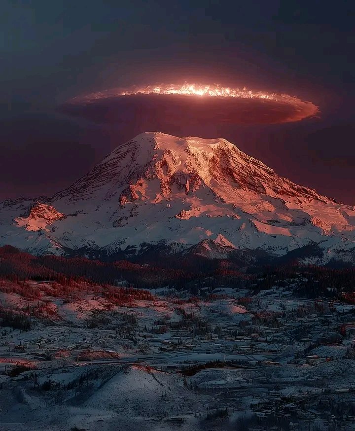 Mount Rainier National Park in Washington 😍😲