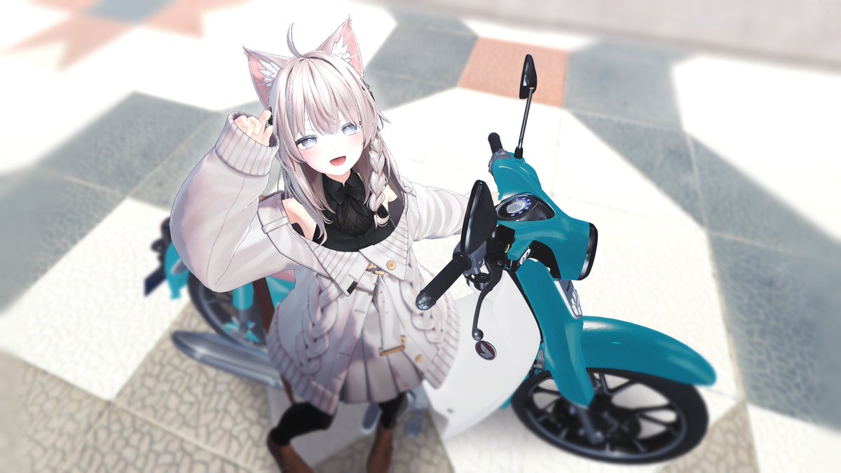 honda_Motanion's tweet image. きみと一緒に、どこへ行こう？🛵

どこへでも行けるVRChatだからこそ、
旅のお供を連れて"ツーリング"してみませんか？
簡単導入とカスタマイズで、自分だけの一台を！
​
『Super Cub C125（アバターギミック版）』
⏬商品リンクはこちら✨
🔗 honda-motanion.booth.pm/items/8087785?…

#HondaMotanion #Honda #VRChat
