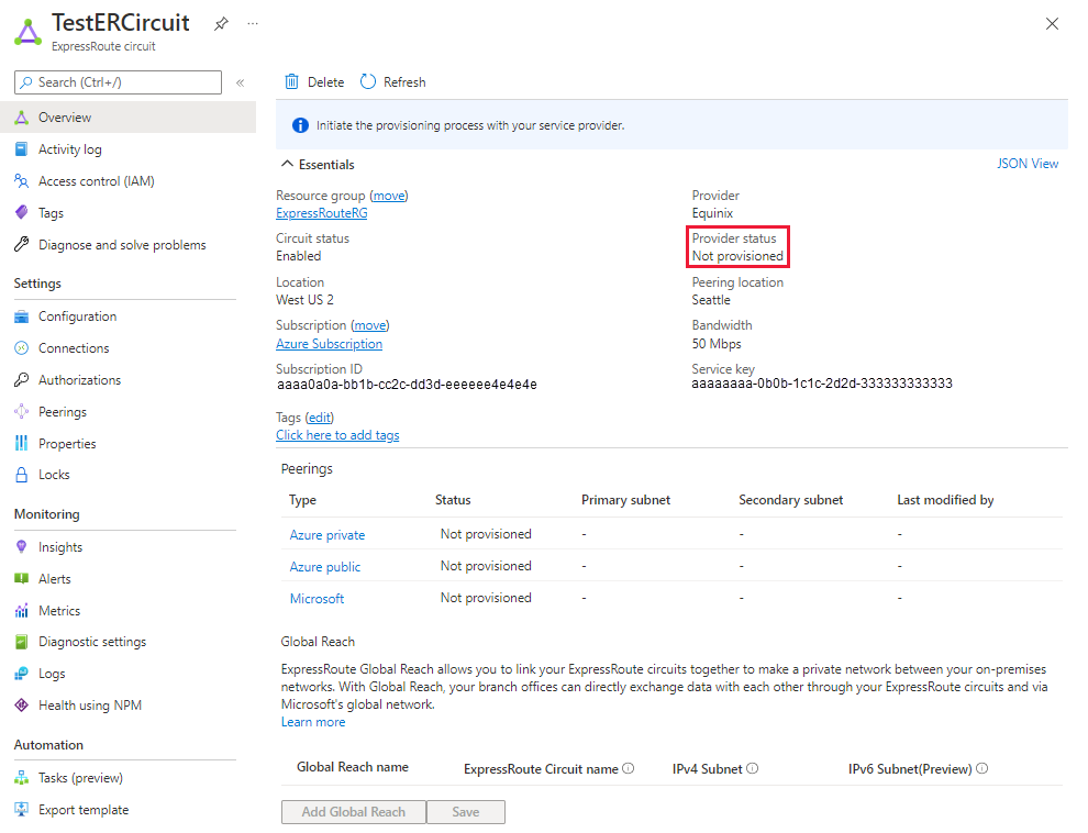 AzureSupport's tweet image. Master your network routing with #Azure ExpressRoute! 🚀

🔗 Configure Microsoft &amp;amp; private peering
📡 Enable secure BGP connectivity
⚙️ Update, manage, or remove peerings easily

Start building smarter connectivity today: msft.it/6016v1lHk

#ExpressRoute #Networking