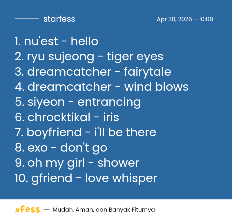 Starfess || CEK PINNED UNTUK KIRIM MENFESS tweet media