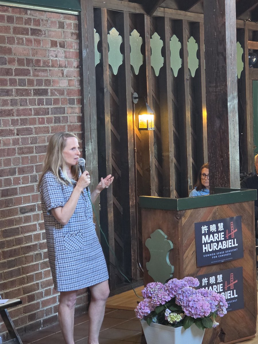 Twolfrecovery's tweet photo. I'm happy to support @MHurabiell for Congress in San Francisco. We need solid moderate leadership in Washington DC. Moving hard left isn't going to help. It's only going to deepen the divide. @marie4sf https://t.co/nlhF8g6ccS