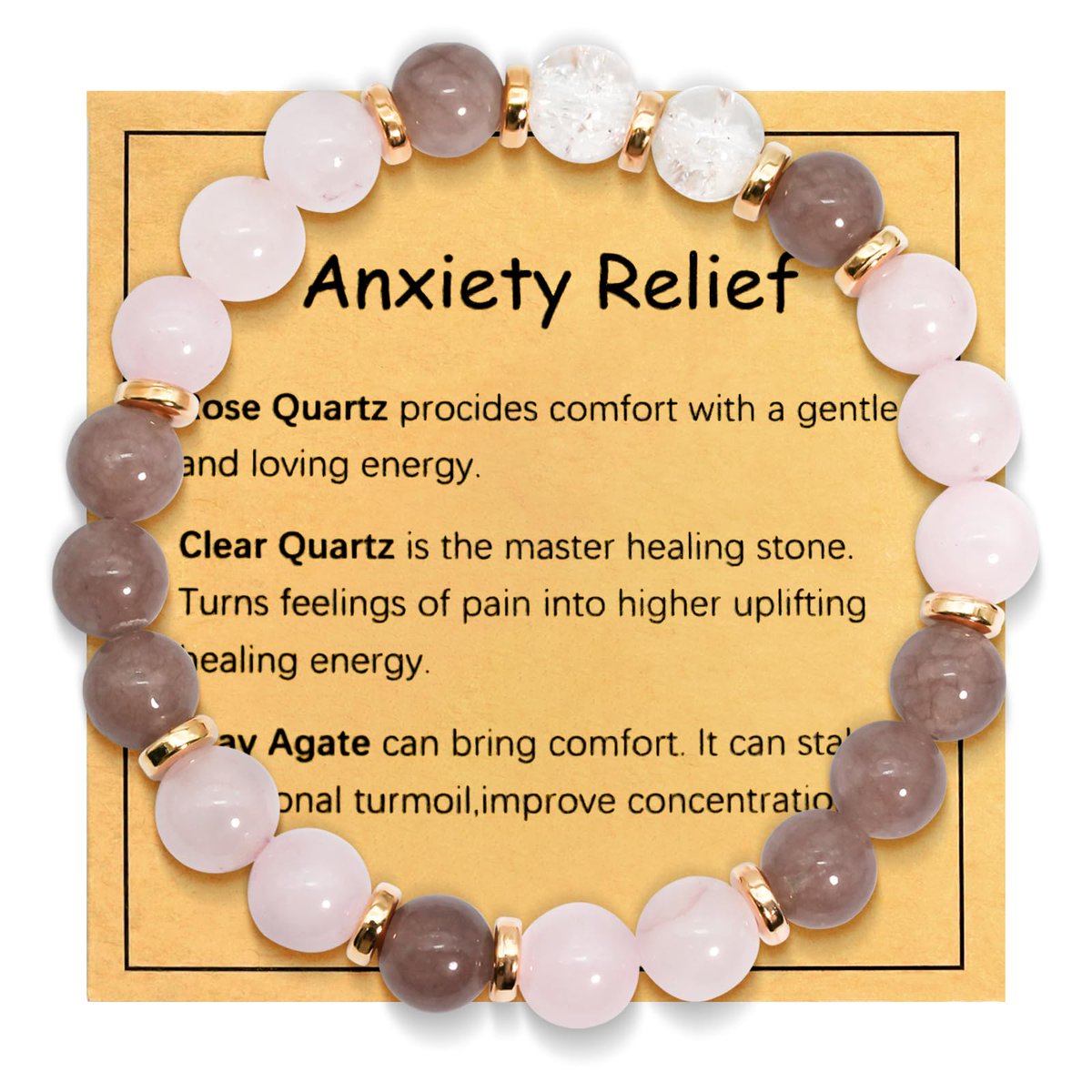 JahanviRajpuro3's tweet image. Bracelet for #stress relief #anxiety depression,overthinking,sleep issues 
 
Wear it in right hand or keep it below pillow or 6 months use must

It can help improve moods &amp;amp; reduce anxiety/stress

Its magnetic #therapy #bracelet can help with peace of mind to think #positive clear