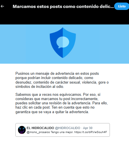 EL HIDROCALIDO tweet media