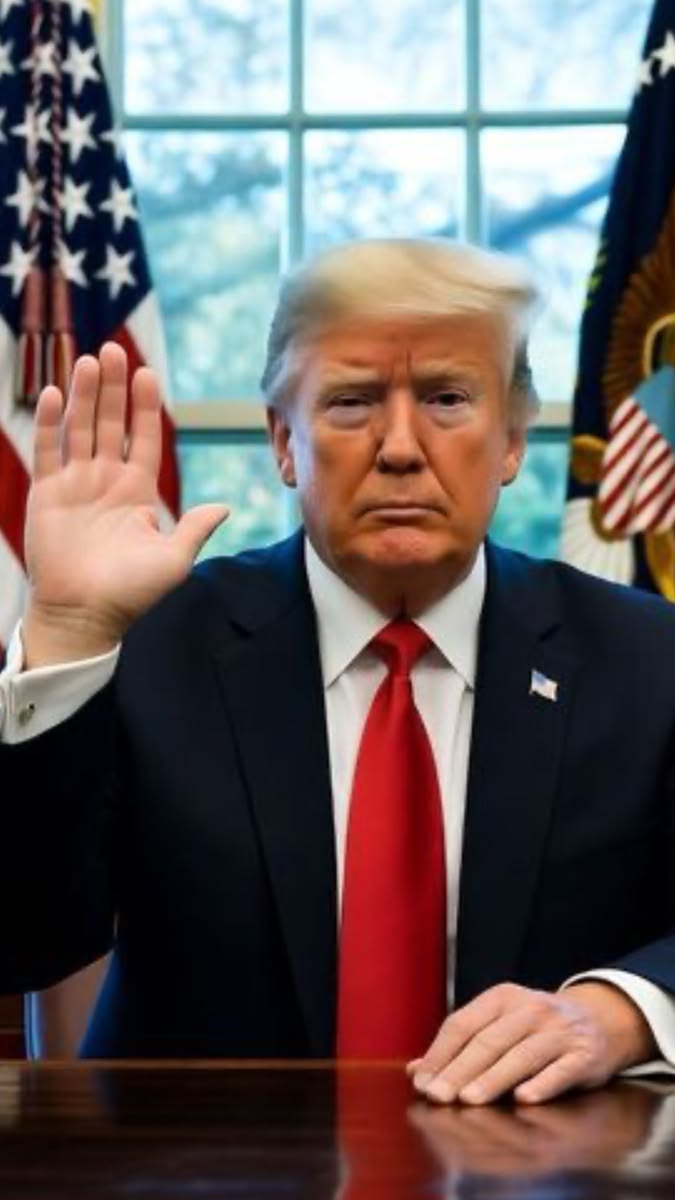 Perlina Trump tweet media