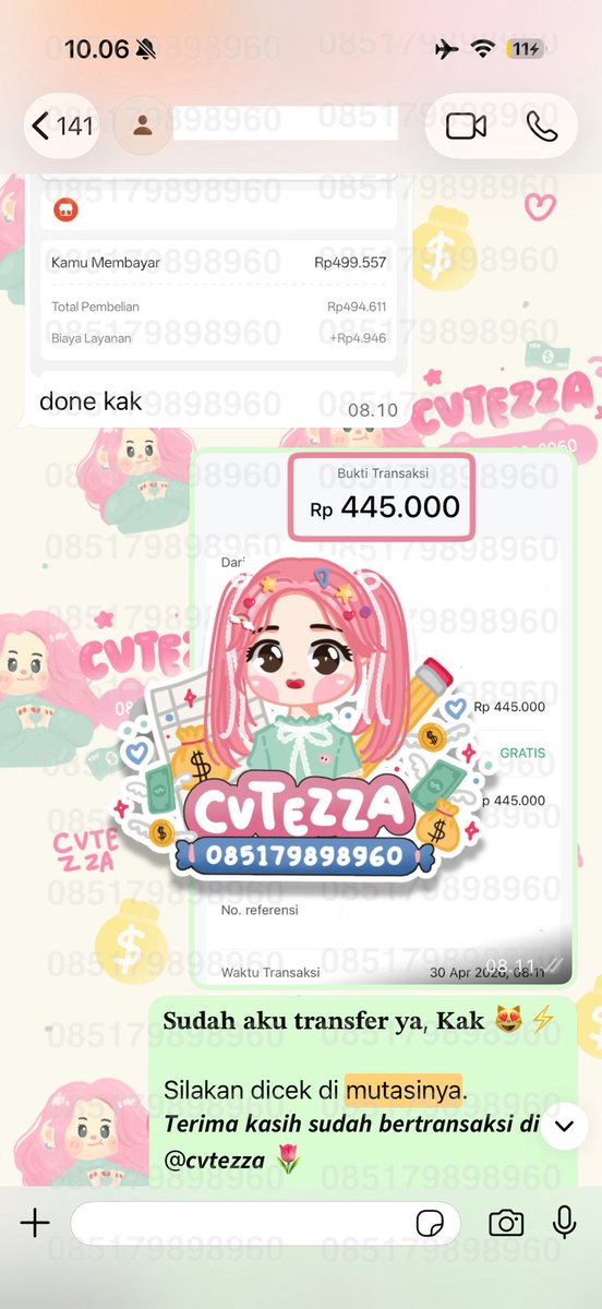 ZAA AKUN TESTI ‼️💗 tweet media