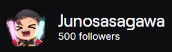 Junosasagawa's tweet photo. Yooooo another accomplish goal today . I just reach too 500 ! Thank you to everyone you are amazing ! So happy that I been able to know so many amazing people to the point that I am truly speechless  🧡🧡 https://t.co/FilVDVe9Wr