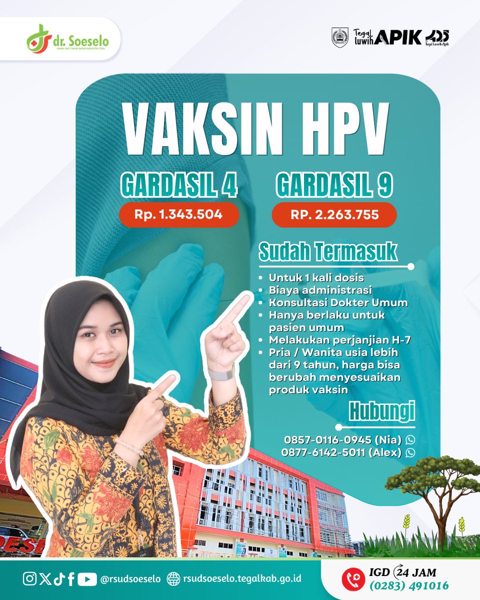 RSUD dr. Soeselo Kabupaten Tegal tweet media